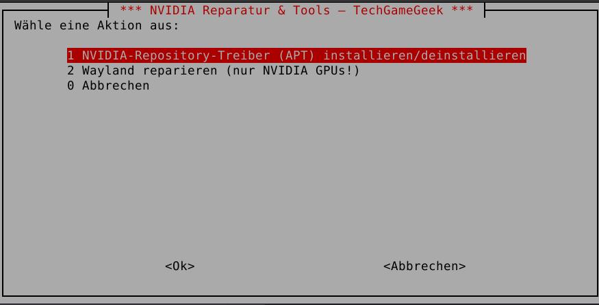 nvidiawartung